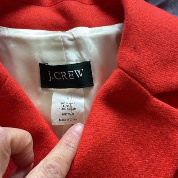 Stunning J crew wool jacket EUC - Picture 2 of 6